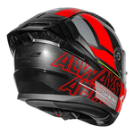 Capacete Ls2 Ff810 Vigo Shift - Jeans/Titanium/Vermelho 