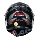 Capacete Ls2 Ff358 Pro Digital - Preto/Branco