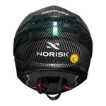 Capacete Norisk Carbon R Monocolor - Solid Carbon