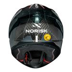 Capacete Norisk Carbon R Team - Vermelho Branco