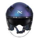 Capacete Norisk Downtown II Monocolor - Azul Fosco