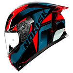 Capacete Norisk Flow Pulse - Azul Vermelho