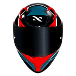Capacete Norisk Flow Pulse - Azul Vermelho