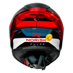 Capacete Norisk Flow Pulse - Azul Vermelho