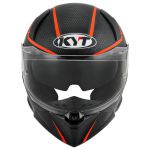 Capacete Kyt R2r Concept - Preto Fosco Vermelho