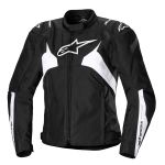 Jaqueta Feminina Alpinestars Feminina Stella T Jaws V4 WP - Preta/branca