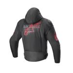 Jaqueta Alpinestars Zaca Air Venom WP - Preto/vermelho
