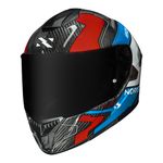 Capacete Norisk Carbon R Rider - Azul Branco