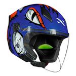Capacete Norisk Neo (Aberto) Hyena - Azul laranja