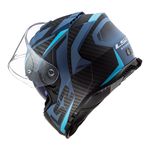 Capacete LS2 FF800 Storm Racer - Preto Fosco Azul