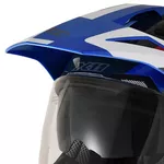Capacete X11 Crossover Adv - Azul/Vermelho/Branco