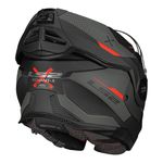 Capacete LS2 FF901 Advant X Oblivion - Preto Fosco Titanium Laranja