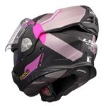 Capacete Ls2 Ff901 Advant X Ultra - Cinza Fosco/roxo