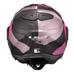 Capacete Ls2 Ff901 Advant X Ultra - Cinza Fosco/roxo