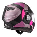 Capacete Ls2 Ff901 Advant X Ultra - Cinza Fosco/roxo