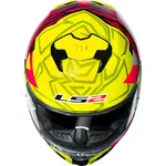 Capacete Ls2 Ff808 Stream Ii Aldeguer Replica - Amarelo/Rosa