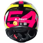Capacete Ls2 Ff808 Stream Ii Aldeguer Replica - Amarelo/Rosa