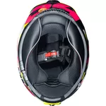 Capacete Ls2 Ff808 Stream Ii Aldeguer Replica - Amarelo/Rosa