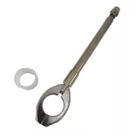 Antena Corta Pipa para Guidão Spencer - 7 estágios - Prata