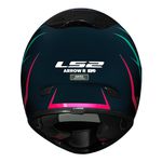 Capacete LS2 FF323 Arrow R Flames - Verde Rosa