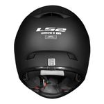 Capacete LS2 FF323 Arrow R Monocolor - Preto Fosco 