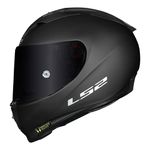 Capacete LS2 FF323 Arrow R Monocolor - Preto Fosco 