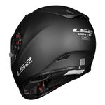 Capacete LS2 FF323 Arrow R Monocolor - Preto Fosco 