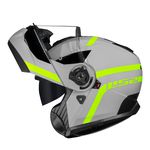 Capacete LS2 Articulado FF908 Strobe 2 Autox - Cinza Amarelo