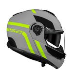 Capacete LS2 Articulado FF908 Strobe 2 Autox - Cinza Amarelo