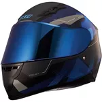 Capacete X11 Trust Pro Transit - Azul/Cinza