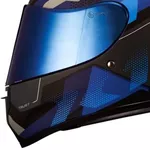 Capacete X11 Trust Pro Transit - Azul/Cinza