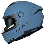 Capacete Ls2 Ff808 Stream Ii Monocolor - Azul Claro Fosco
