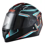 Capacete X11 Trust Pro 11 - Preto/Azul/Vermelho