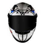 Capacete LS2 FF358 Alex Barros Replica - Prata
