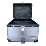 Baú de Alumínio Spencer 42L - Prata