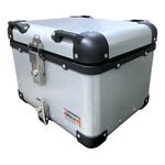 Baú de Alumínio Spencer 42L - Prata