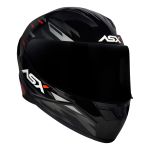 Capacete Asx City Arrow - Preto/Grafite/Vermelho