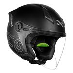 Capacete Norisk Neo (Aberto) Monocolor - Preto Fosco