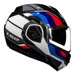 Capacete Ls2 FF906 Advant Sport - Preto Azul Vermelho
