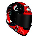 Capacete LS2 FF358 Bullet - Preto Vermelho