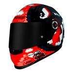 Capacete LS2 FF358 Bullet - Preto Vermelho