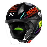 Capacete Norisk Neo (Aberto) Buddy - Preto