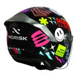 Capacete Norisk Neo (Aberto) Buddy - Preto