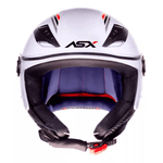 Capacete Asx City Air Solid - Branco 