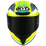 Capacete KYT TT Course Gear - Preto Amarelo