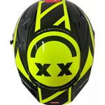 Capacete MT Braker Inox A3 - Preto Amarelo