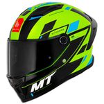 Capacete MT Stinger 2 Asphalt C3 - Preto Cinza Amarelo