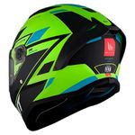 Capacete MT Stinger 2 Asphalt C3 - Preto Cinza Amarelo