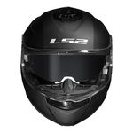 Capacete LS2 Articulado FF908 Strobe 2 Monocolor - Preto Fosco
