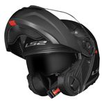 Capacete LS2 Articulado FF908 Strobe 2 Monocolor - Preto Fosco